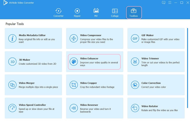 Gehobene AVAide Toolbox