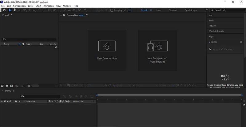 Vídeo brillante After Effects