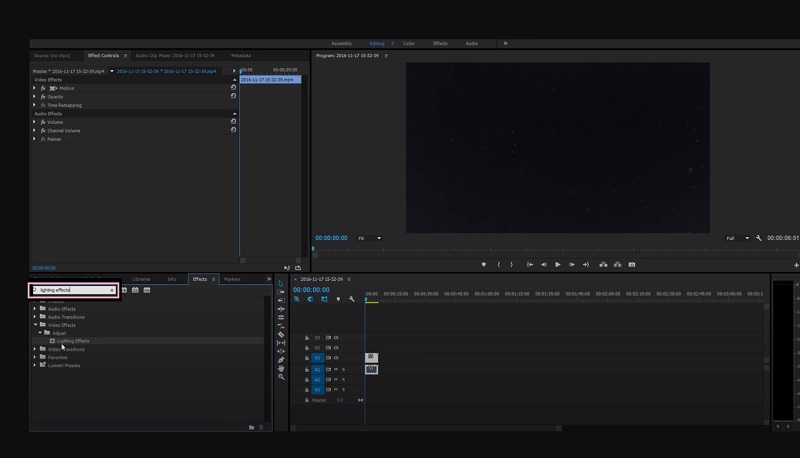 Video Bright Premiere Pro