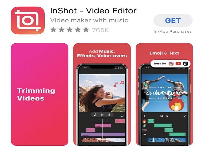 เครื่องมือเพิ่มประสิทธิภาพวิดีโอ InShot