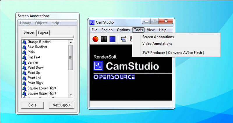 Enregistreur CamStudio