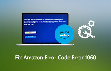 Amazon 오류 코드 1060 수정