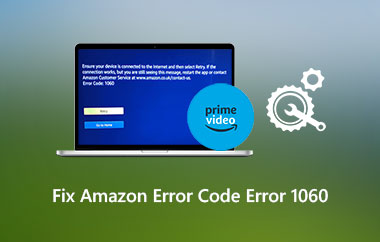 إصلاح رمز خطأ Amazon 1060