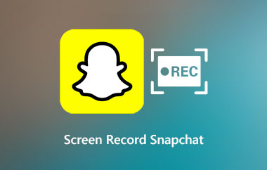 Enregistrement d'écran Snapchat