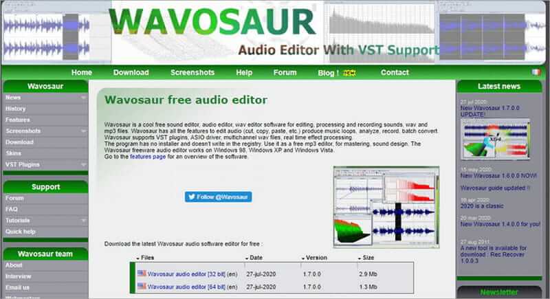Wavosaur Recorder