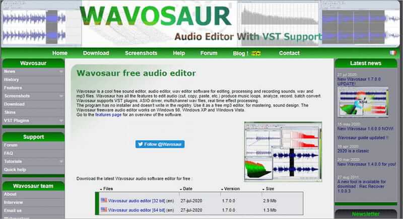 Wavosaur-recorder