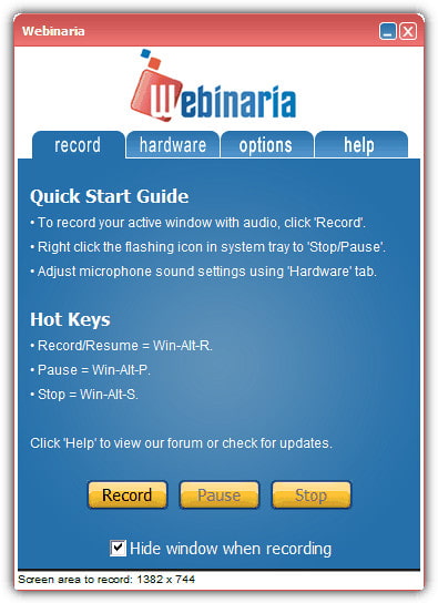 Webinaria Recorder