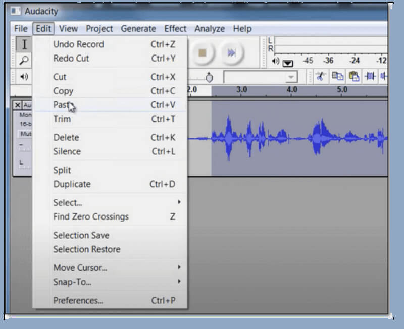 Audacity Rediger