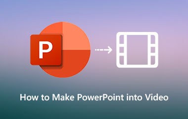 PowerPoint omzetten in video