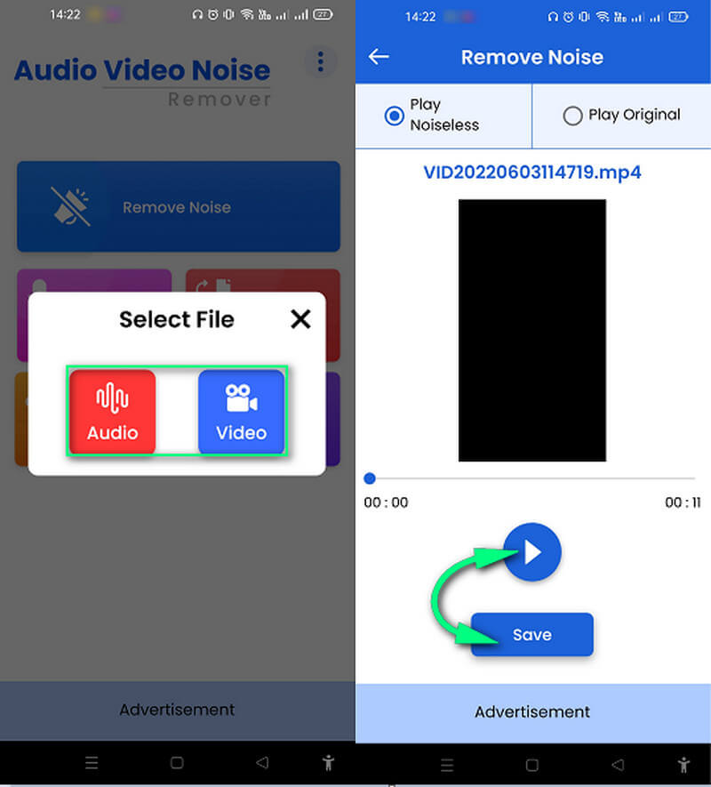Android Remove Noise