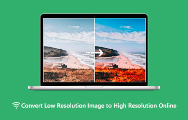 Convertir une image basse résolution en haute résolution en ligne