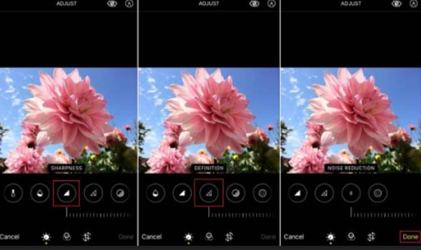 iPhone Default Way to Reduce Noise