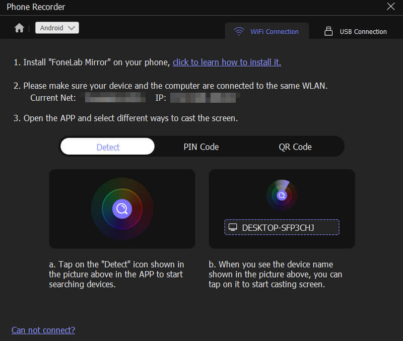 Verbind telefoon