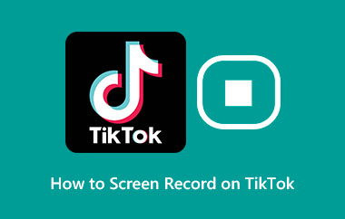 Cómo grabar en pantalla en TikTok