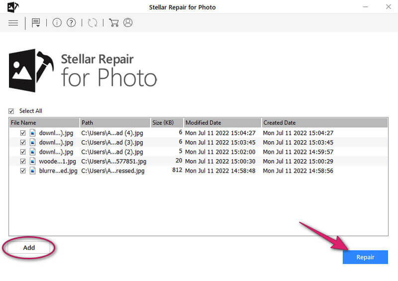 Stellar Repair