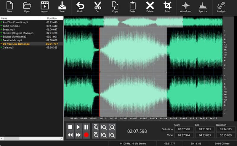 Audio du programme