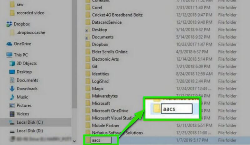 VLC Rename Folder