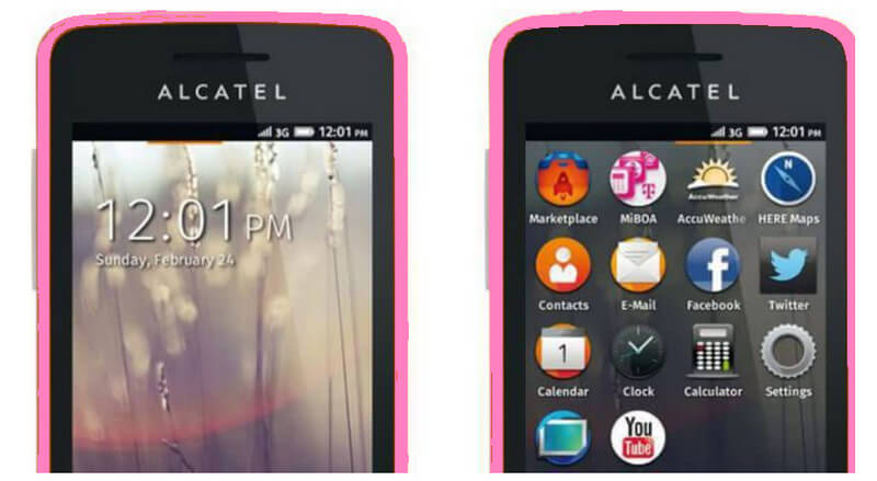 cử chỉ Alcatel