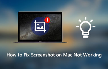 Så här fixar du skärmdump på Mac som inte fungerar