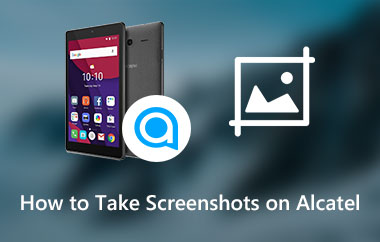 Hoe maak je screenshots op Alcatel