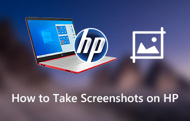 Hur man tar skärmdumpar på HP