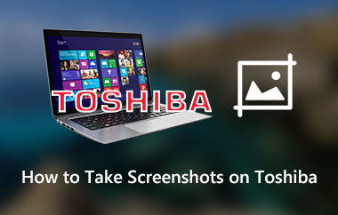 Hur man tar skärmdumpar på Toshiba