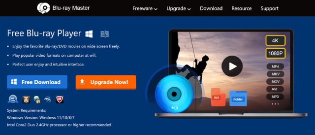 Blu-ray Master Reproductor de Blu-ray gratuito