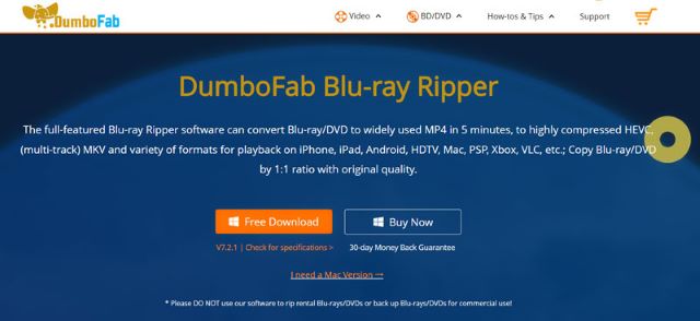 DumboFab บลูเรย์ริปเปอร์