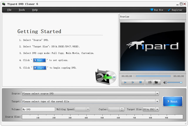 DVD Copy Software Tipard