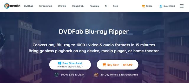 Extracteur de Blu-ray DVDFab