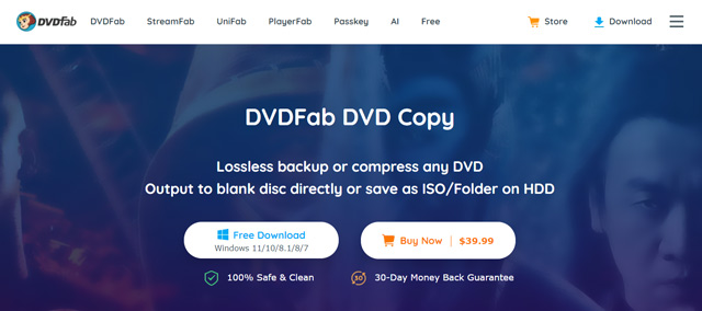 DVDFab kopírování DVD