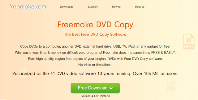 Freemak Free DVD Copy Software