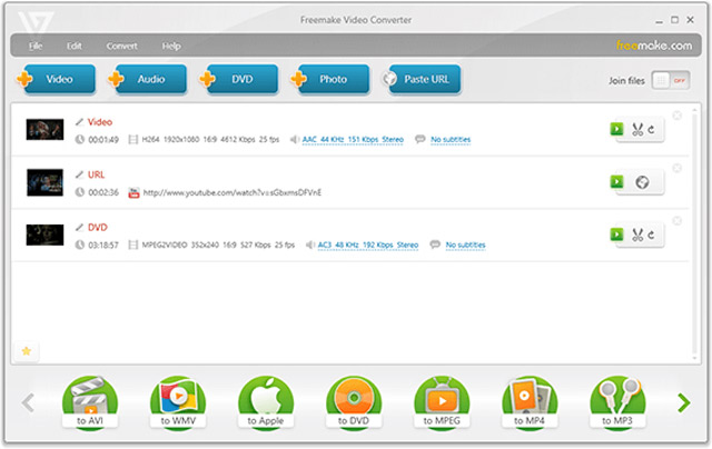 Freemake Graveur de DVD gratuit