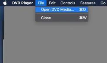 Open DVD Media on Mac