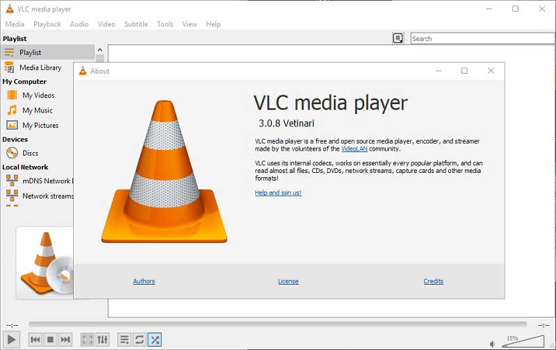 VLC medieafspiller