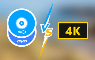 DVD 대 블루레이 대 4K