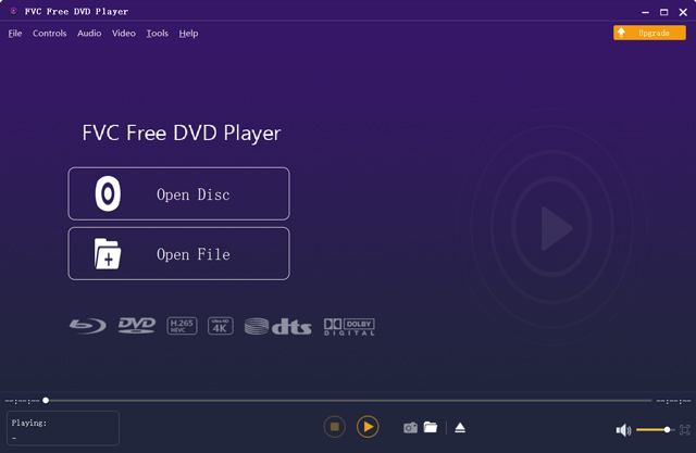 Play DVD on Mac Using FVC Free DVD Player