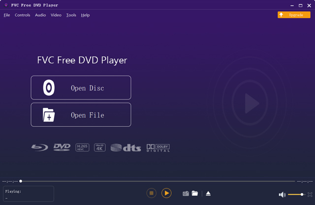 Αναπαραγωγή DVD σε Mac χρησιμοποιώντας το FVC Free DVD Player