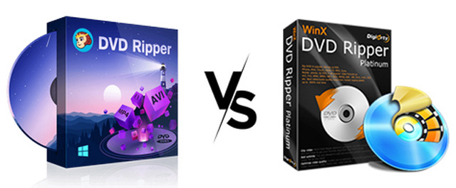 WinX DVD Ripper Platinum เทียบกับ DVDFab