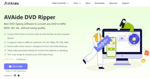 Beste DVD Ripper for Plex AVAide