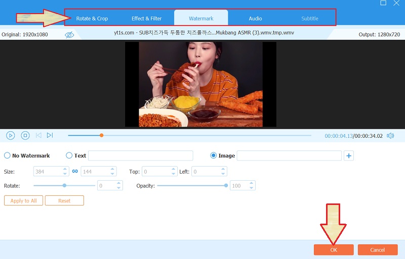 Tạo phim trên iMovie AVAide Edit