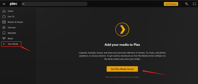 Plex 미디어 서버에서 DVD 재생