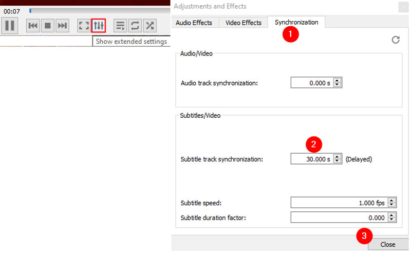 Mostrar configurações estendidas