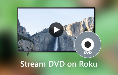 Transmitir DVD para Roku
