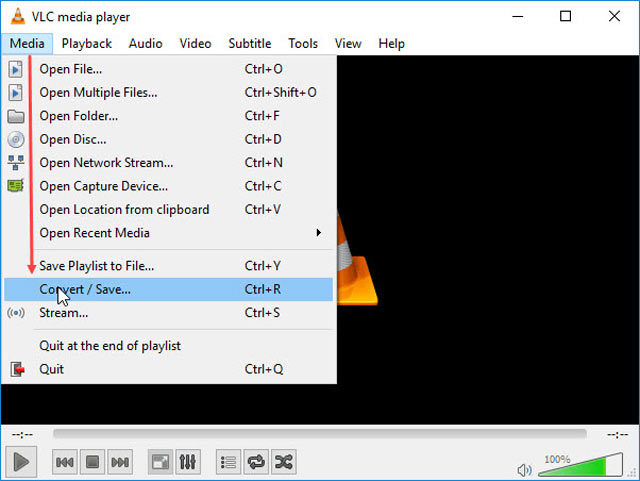 Konwerter wideo AV1 VLC