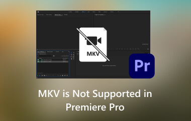 MKV není v Premiere Pro podporováno