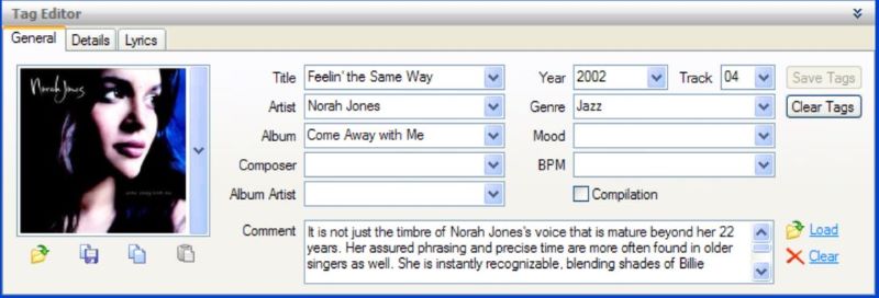 Edit Tag in Tag Tuner