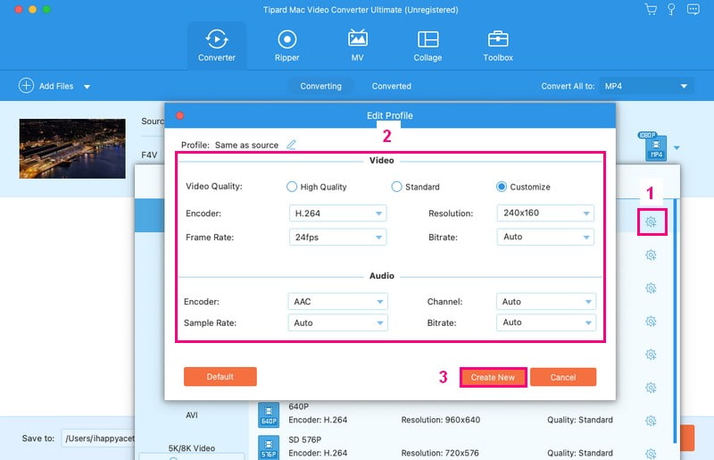 Cambiar la configuración de salida de video