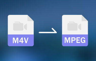 Convert M4V to MPEG