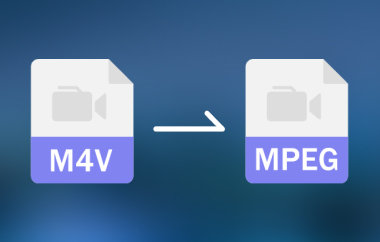 Convertir M4V a MPEG